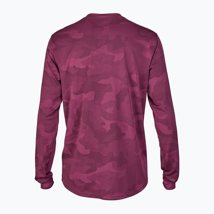 Pánsky cyklistický longsleeve Fox Racing Ranger Tru Dri sangria 4