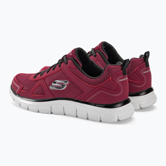 Pánska tréningová obuv SKECHERS Track Scrolic red 3