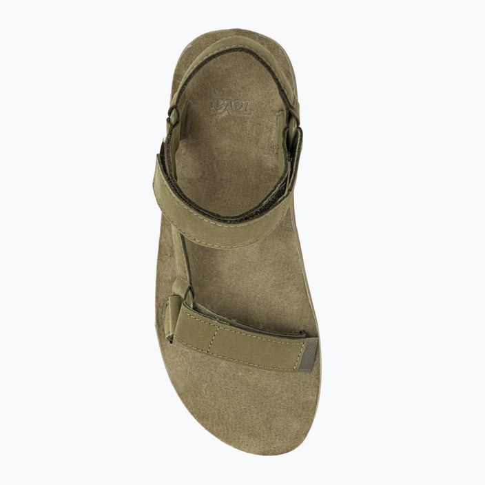 Pánske turistické sandále Teva Original Universal Leather burnt olive 6