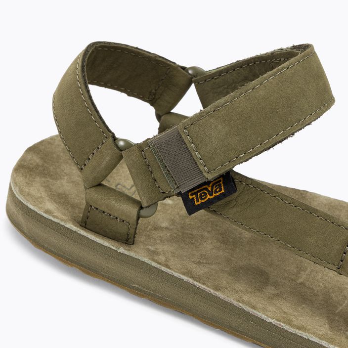 Pánske turistické sandále Teva Original Universal Leather burnt olive 8