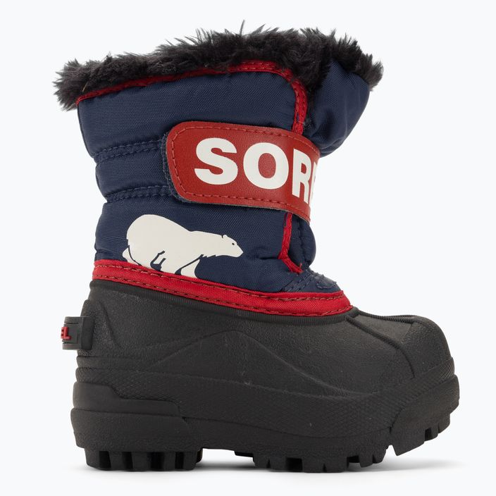 Detské snehové topánky Sorel Snow Commander nocturnal/sail red 2