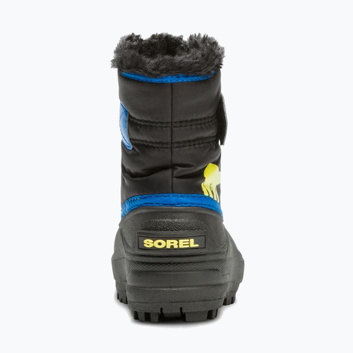 Detské snehové topánky Sorel Snow Commander black/super blue 10