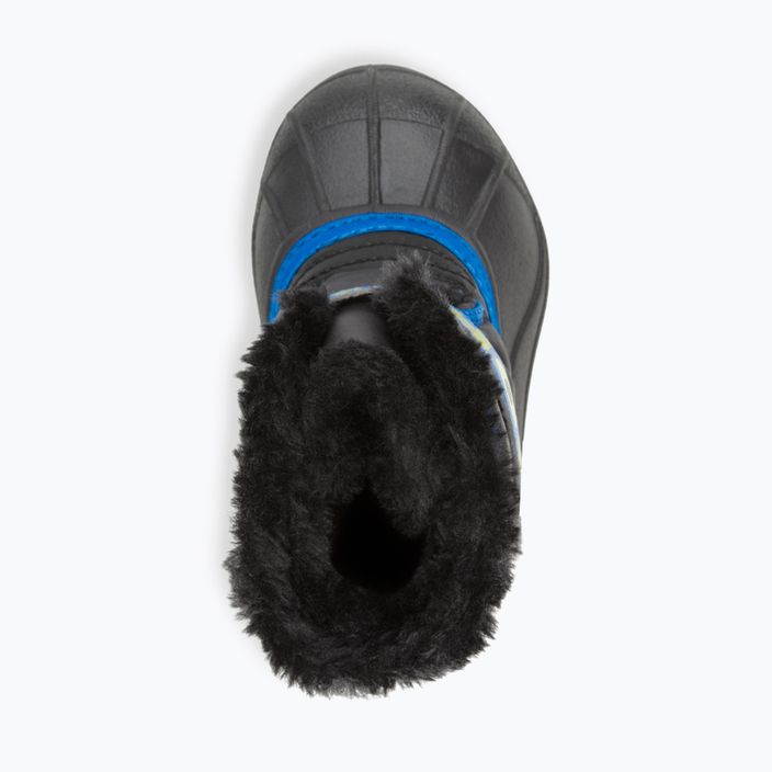 Detské snehové topánky Sorel Snow Commander black/super blue 11