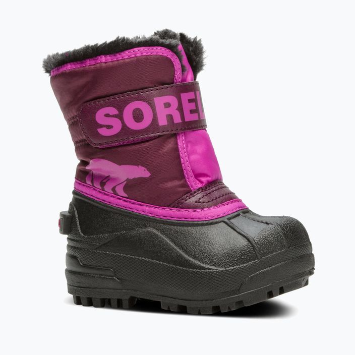Detské snehové topánky Sorel Snow Commander purple dahlia/groovy pink 7