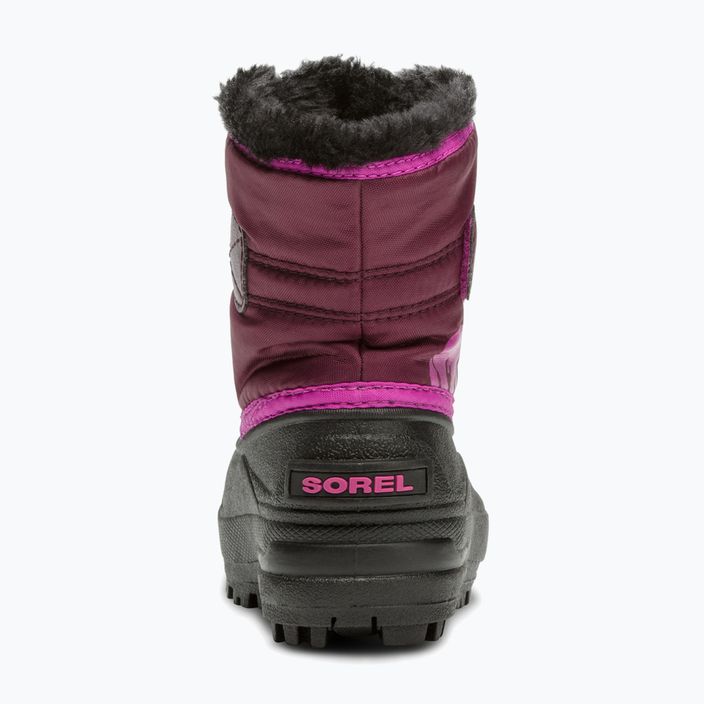Detské snehové topánky Sorel Snow Commander purple dahlia/groovy pink 10