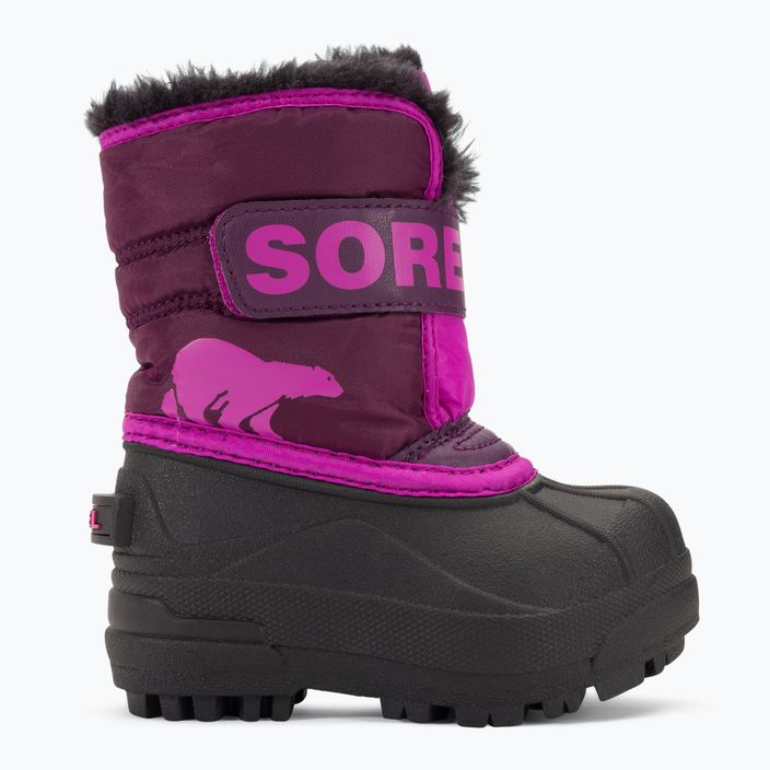 Detské snehové topánky Sorel Snow Commander purple dahlia/groovy pink 2