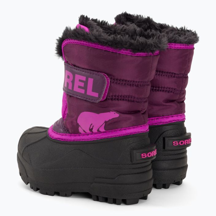 Detské snehové topánky Sorel Snow Commander purple dahlia/groovy pink 3