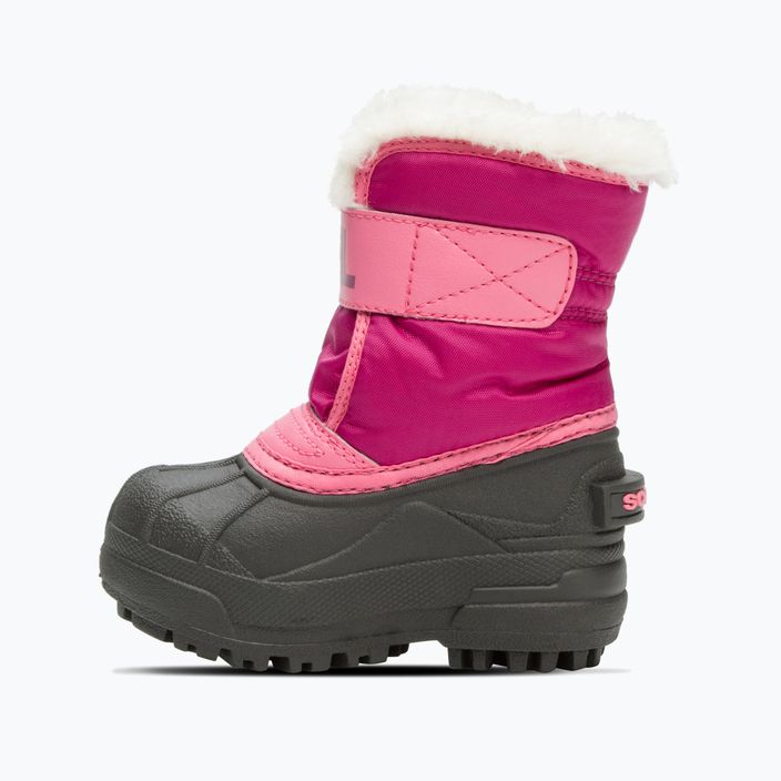 Detské snehule Sorel Snow Commander tropical pink/deep blush 8