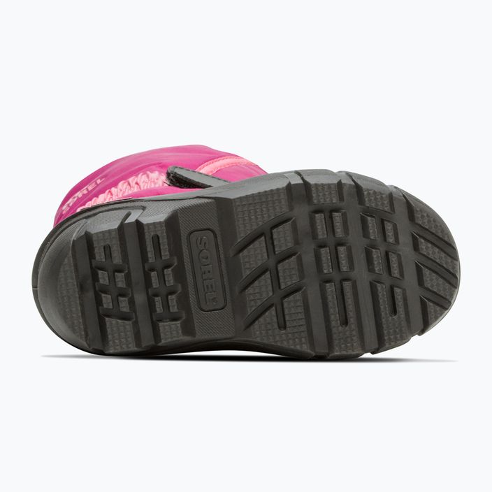 Detské snehové topánky Sorel Flurry Dtv deep blush/tropic pink 12