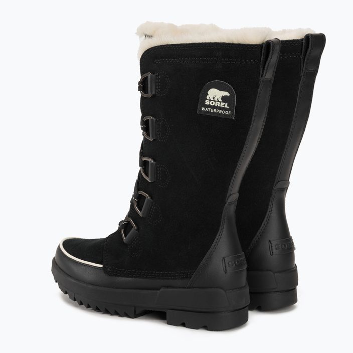 Dámske snehové topánky Sorel Torino II Tall WP black 3