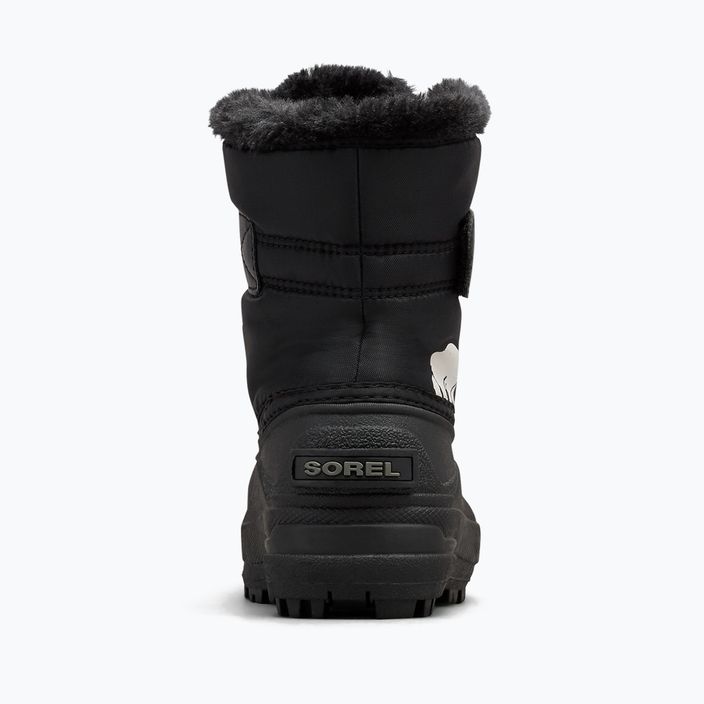 Sorel Snow Commander junior snehové topánky black/charcoal 10