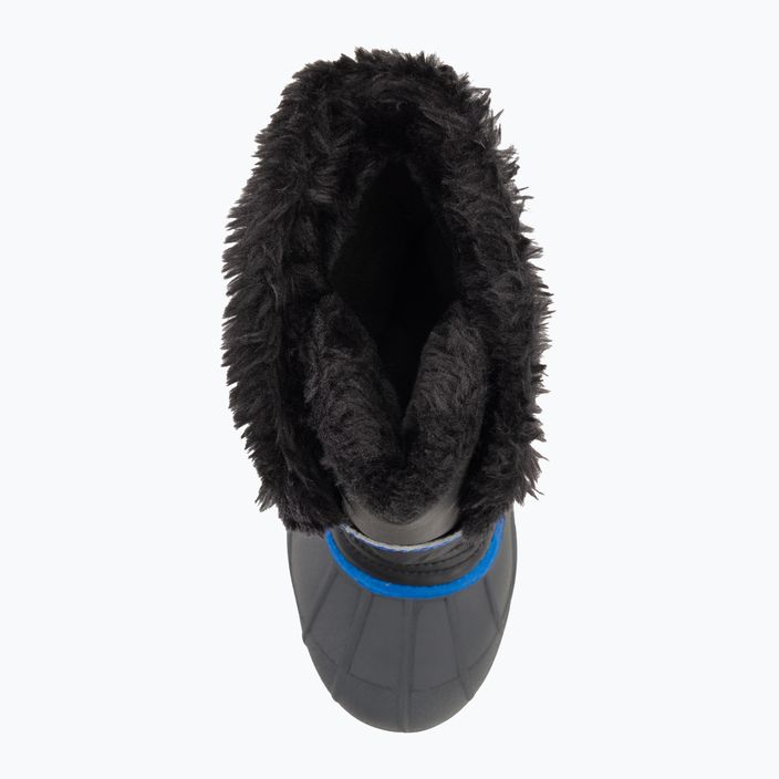 Sorel Snow Commander juniorské snehové topánky black/super blue 6
