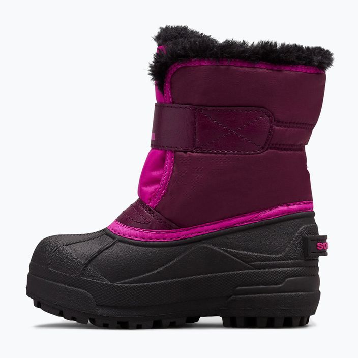Detské trekové topánky Sorel Snow Commander purple dahlia/groovy pink 8