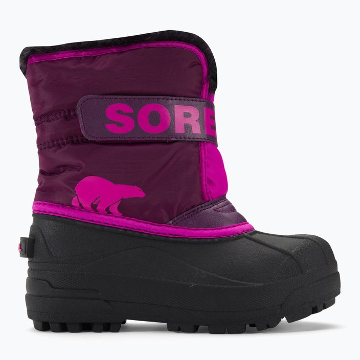 Detské trekové topánky Sorel Snow Commander purple dahlia/groovy pink 2