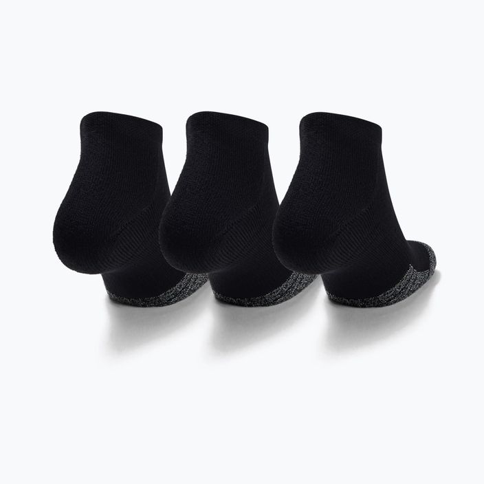 Under Armour Heatgear Low Cut športové ponožky 3 páry čierne 1346753 9