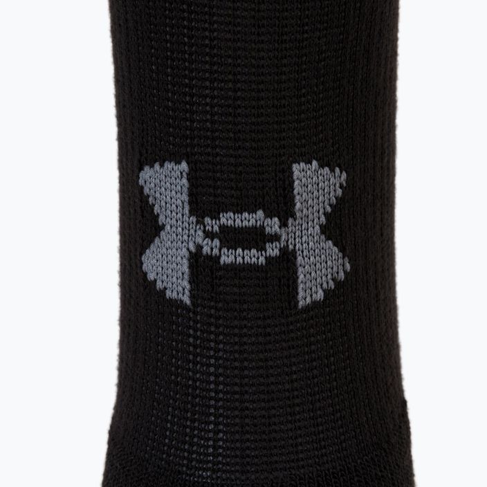 Under Armour Heatgear Crew pánske športové ponožky 3 páry čierne 1346751 4