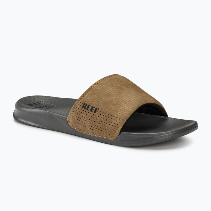 Pánske šľapky REEF One Slide grey/tan