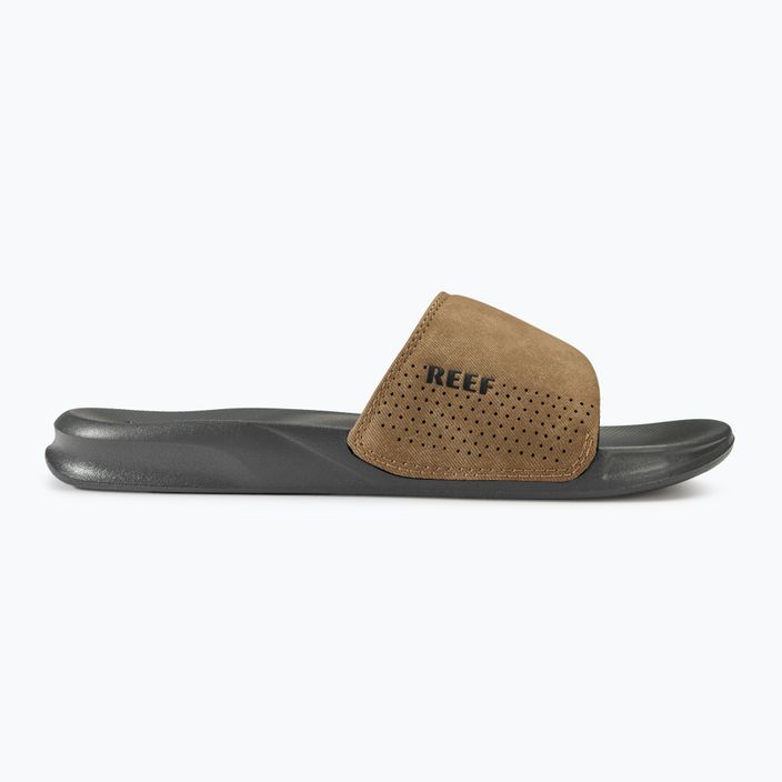 Pánske šľapky REEF One Slide grey/tan 2