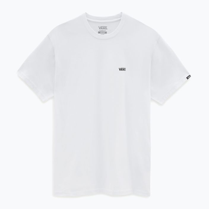 Pánske tričko Vans Mn s logom na ľavej strane hrude white/black 4