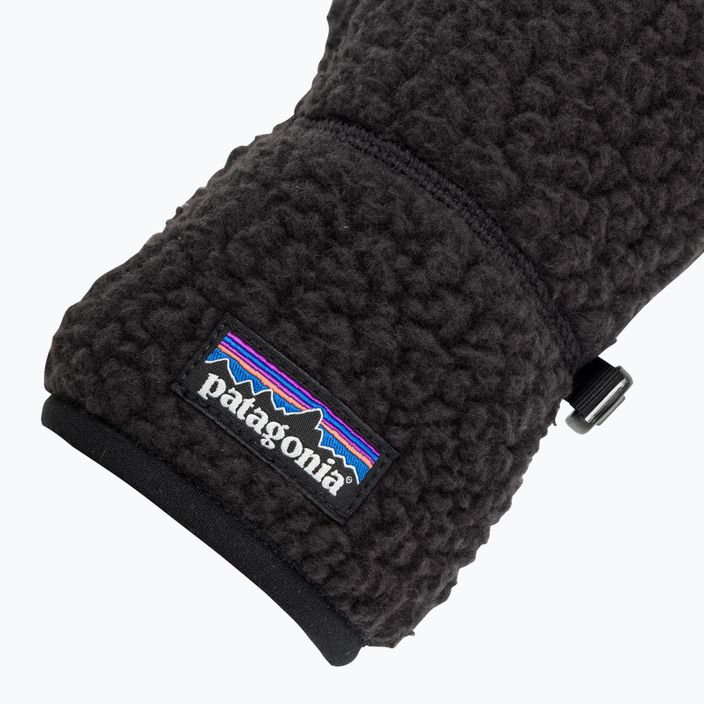 Dámske trekingové rukavice Patagonia Retro Pile Fleece black 5
