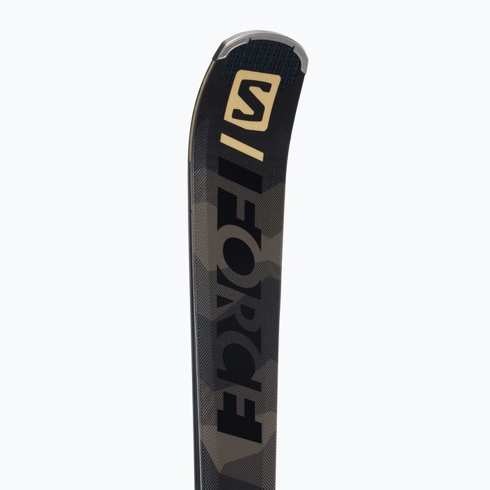 Zjazdové lyže Salomon S Force Ti Bold + Z12 black L416754 8