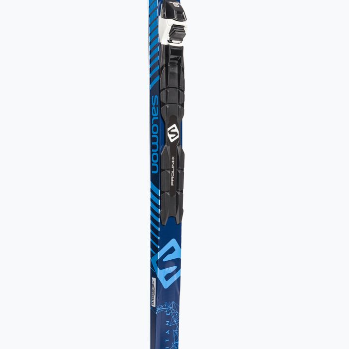 Dámske bežecké lyže Salomon Snowscape 7 Vitane + Prolink Auto blue L49352PMS 7