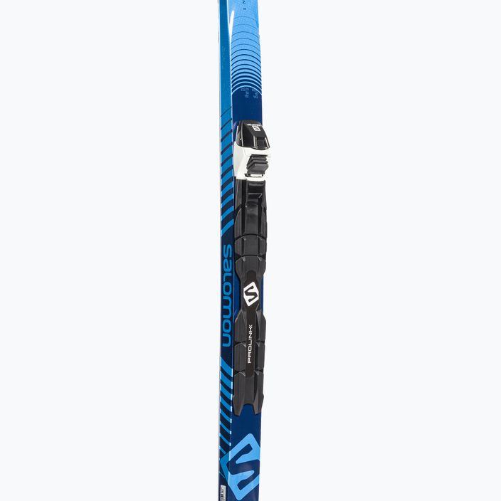 Dámske bežecké lyže Salomon Snowscape 7 Vitane + Prolink Auto blue L49352PMS 8