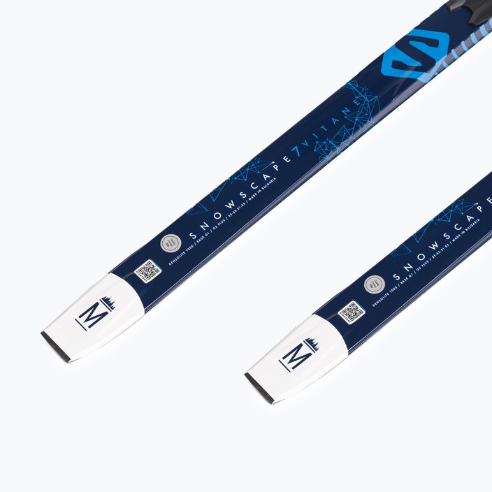 Dámske bežecké lyže Salomon Snowscape 7 Vitane + Prolink Auto blue L49352PMS 10