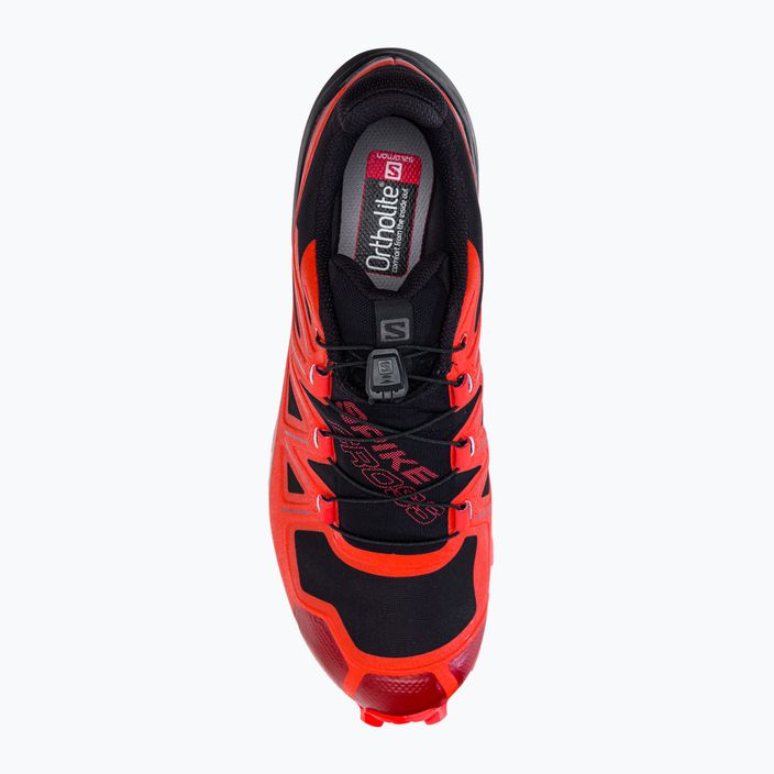 Pánska bežecká obuv Salomon Spikecross 5 GTX červená L4882 6