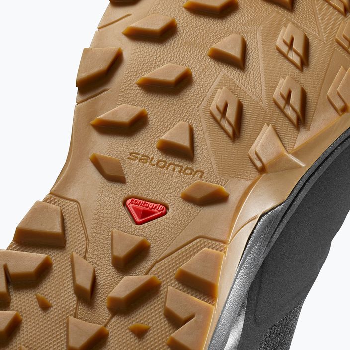 Pánske trekingové topánky Salomon Outsnap CSWP čierne L4922 15