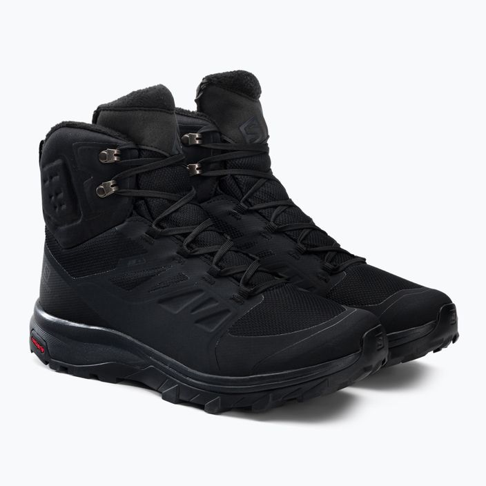 Pánske trekingové topánky Salomon Outblast TS CSWP čierne L49223 4