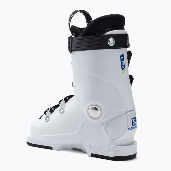 Detské lyžiarske topánky Salomon S/Max 6T biele L49523 2