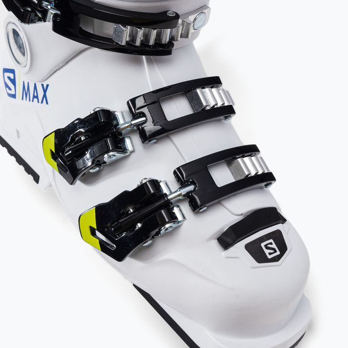 Detské lyžiarske topánky Salomon S/Max 6T biele L49523 7