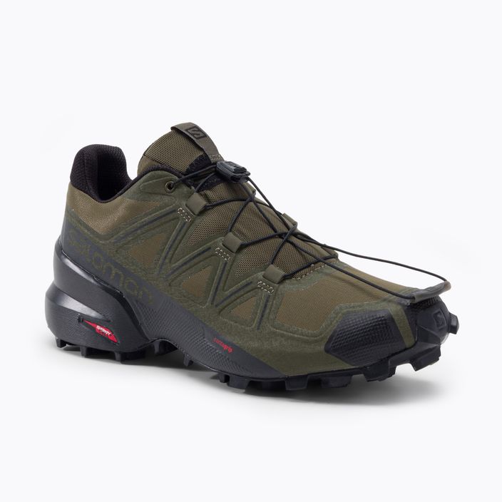 Pánska trailová obuv Salomon Speedcross 5 Wide zelená L49813