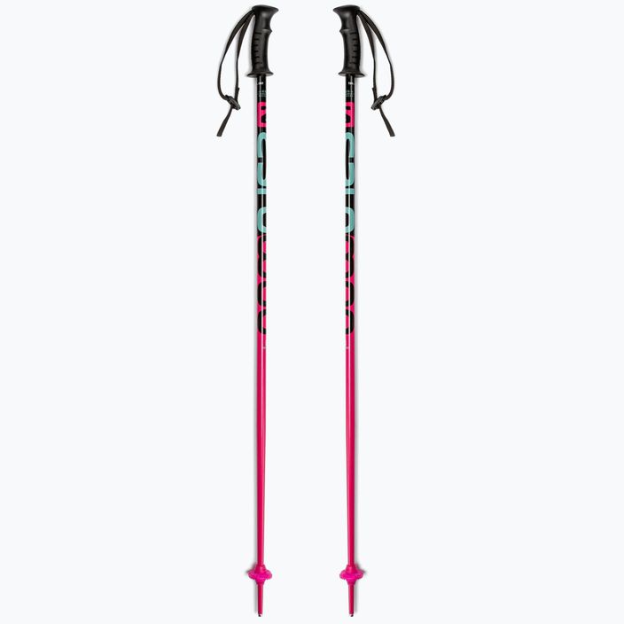 Detské lyžiarske palice Salomon Kaloo Jr ružové L411747