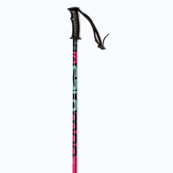 Detské lyžiarske palice Salomon Kaloo Jr ružové L411747 2