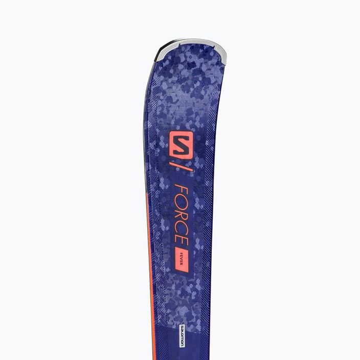 Dámske zjazdové lyže Salomon S/Force Fever + M11 GW navy blue L411355/L4113231 8