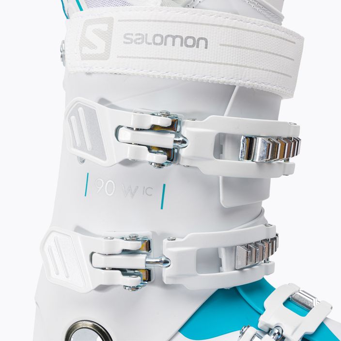 Dámske lyžiarske topánky Salomon S/Pro Hv 9 W IC biele L412459 6