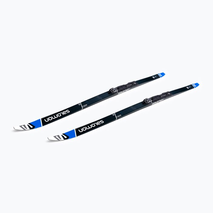 Detské bežecké lyže Salomon Aero Grip Jr. + Prolink Access čierno-modrá L41248PM 4