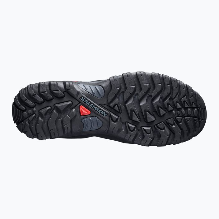 Pánske trekingové topánky Salomon Shelter CS WP čierne L41114 14