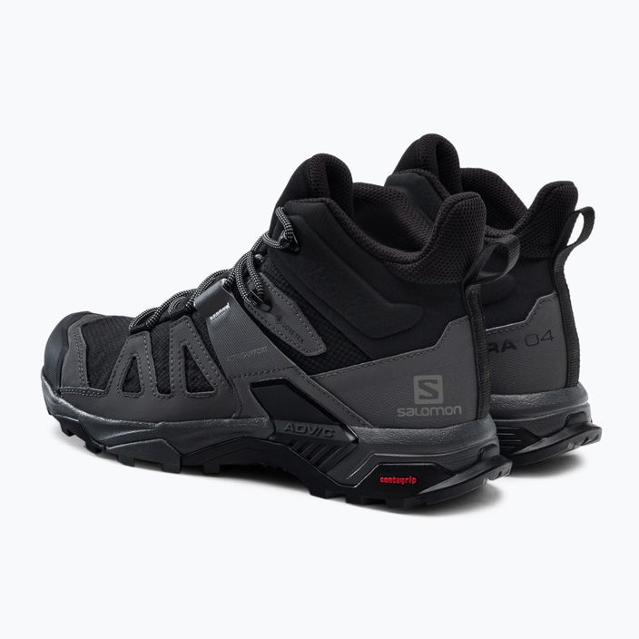 Pánske trekingové topánky Salomon X Ultra 4 MID GTX čierne L413834 3