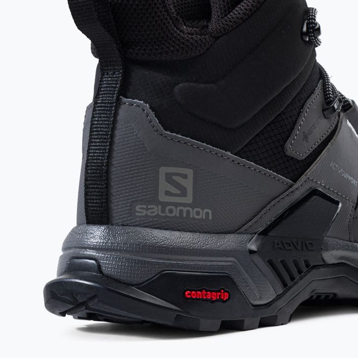 Pánske trekingové topánky Salomon X Ultra 4 MID GTX čierne L413834 9