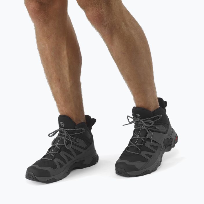 Pánske trekingové topánky Salomon X Ultra 4 MID GTX čierne L413834 15