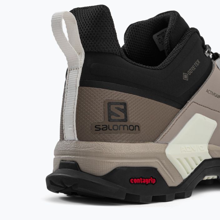 Pánske trekingové topánky Salomon X Ultra 4 GTX čierno-zelené L412881 8