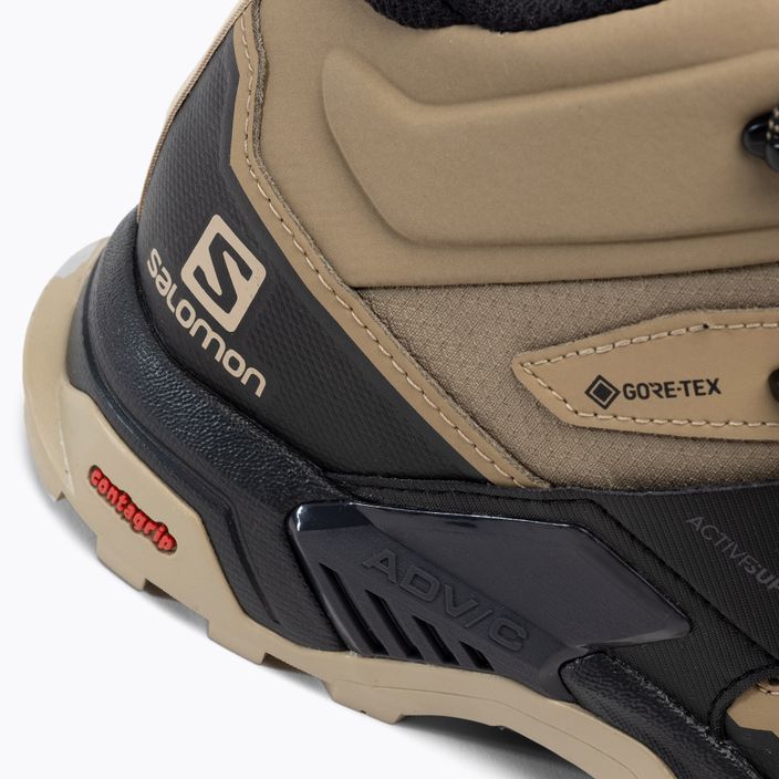 Pánske trekingové topánky Salomon X Ultra 4 MID GTX hnedé L412941 7