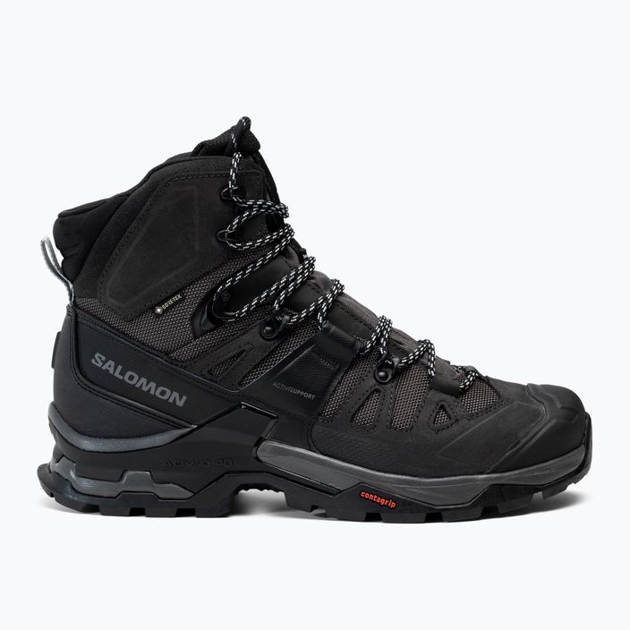 Pánske trekingové topánky Salomon Quest 4 GTX čierne L412926 2
