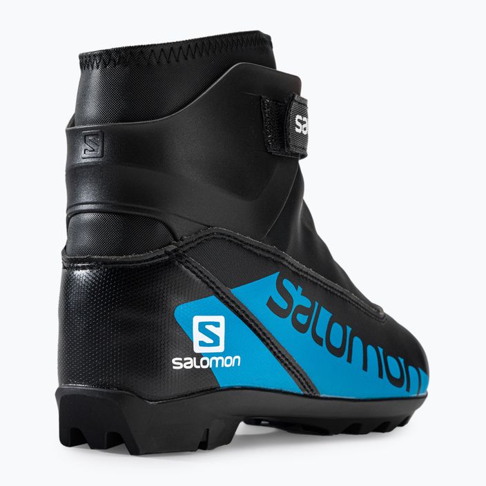 Detské topánky na bežecké lyžovanie Salomon R/Combi JR Prolink čierne L415141+ 11