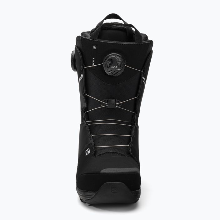 Dámske snowboardové topánky Salomon Kiana Dual Boa čierne L414291 3