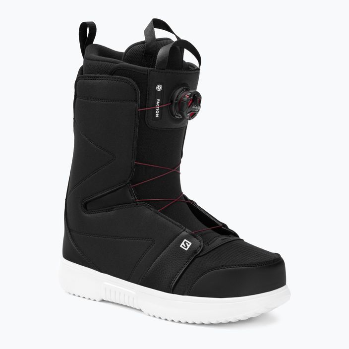 Pánske snowboardové topánky Salomon Faction Boa čierne L413424