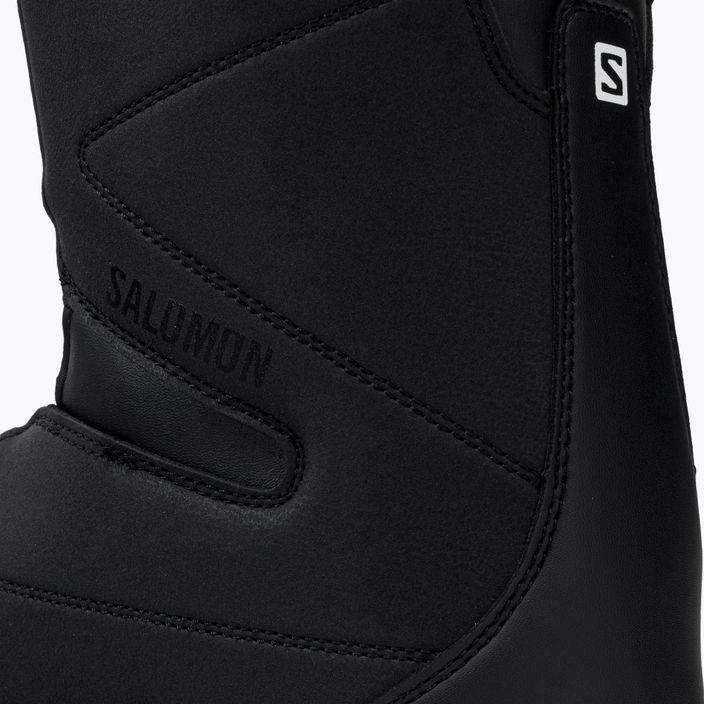 Pánske snowboardové topánky Salomon Faction Boa čierne L413424 10